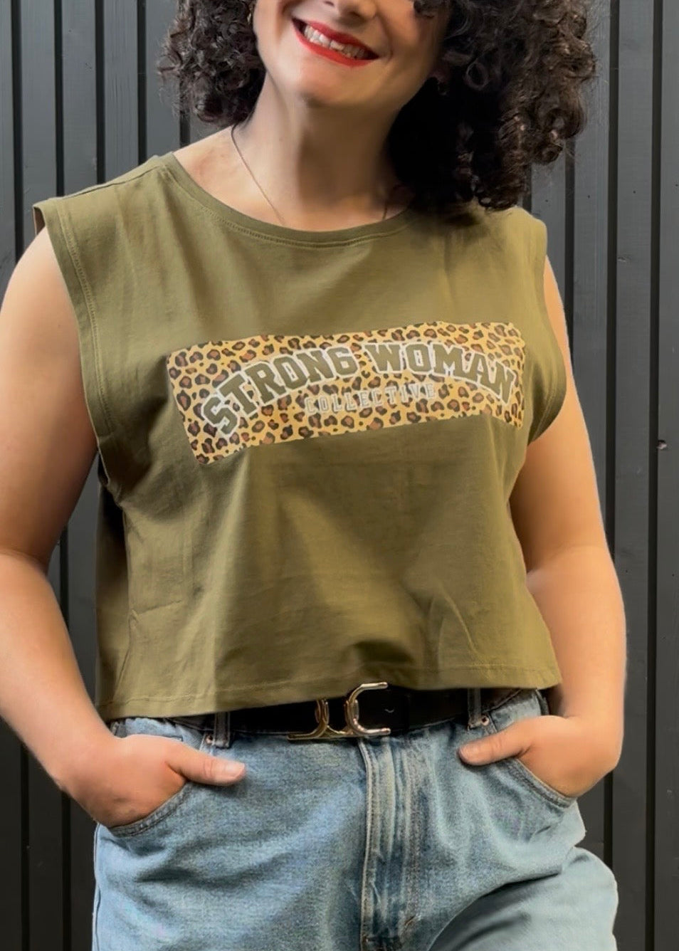 Limited Edition Leopard Crop Tank
