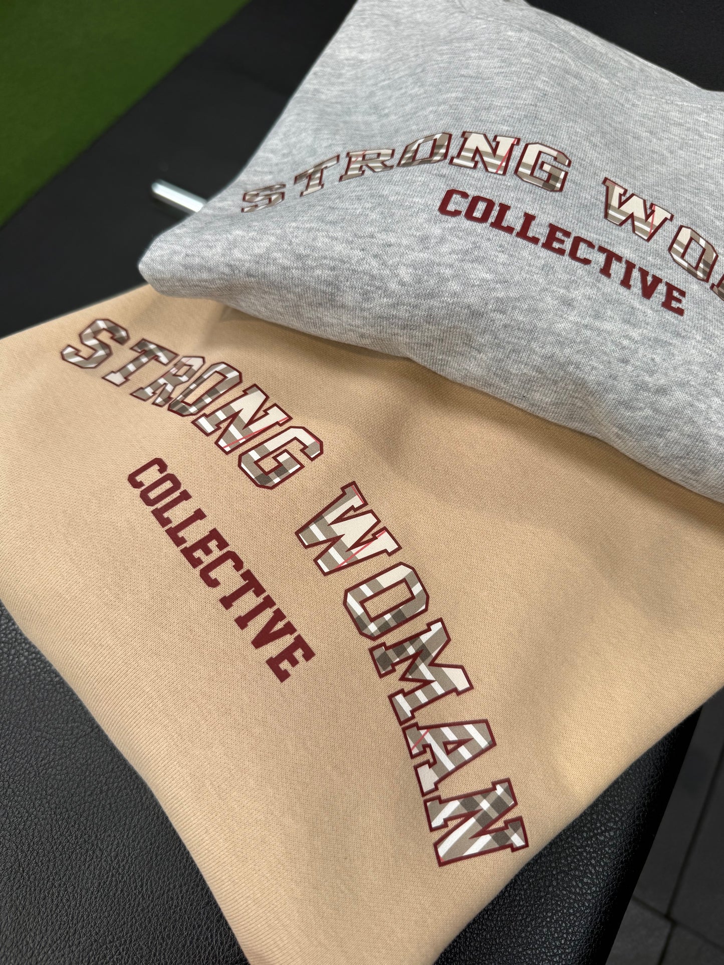 Nova check limited edition cosy pattern sweatshirt