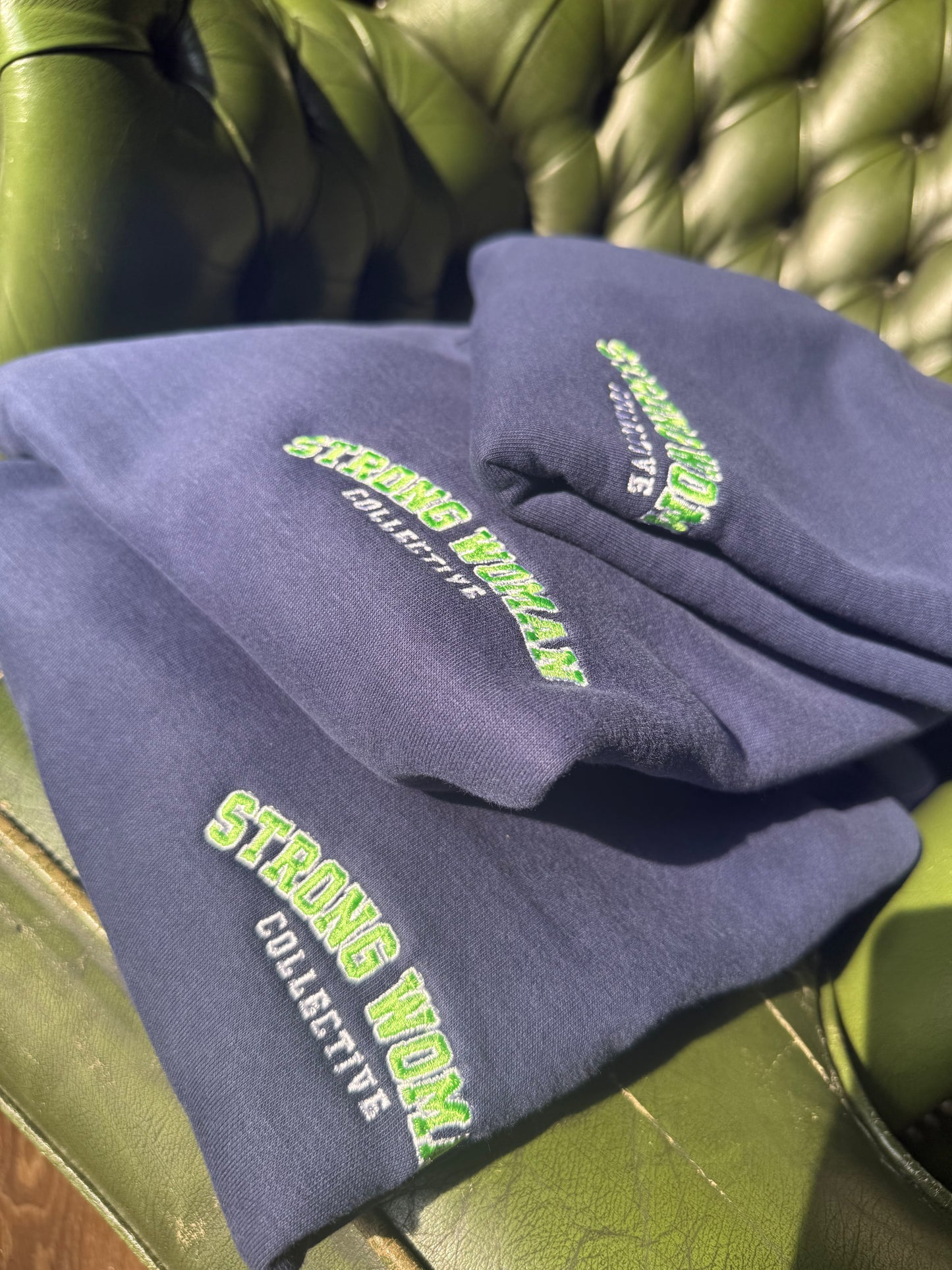 Heavy sweatshirt embroided