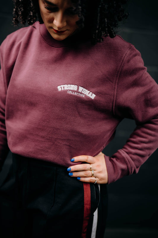 Heavy sweatshirt embroided
