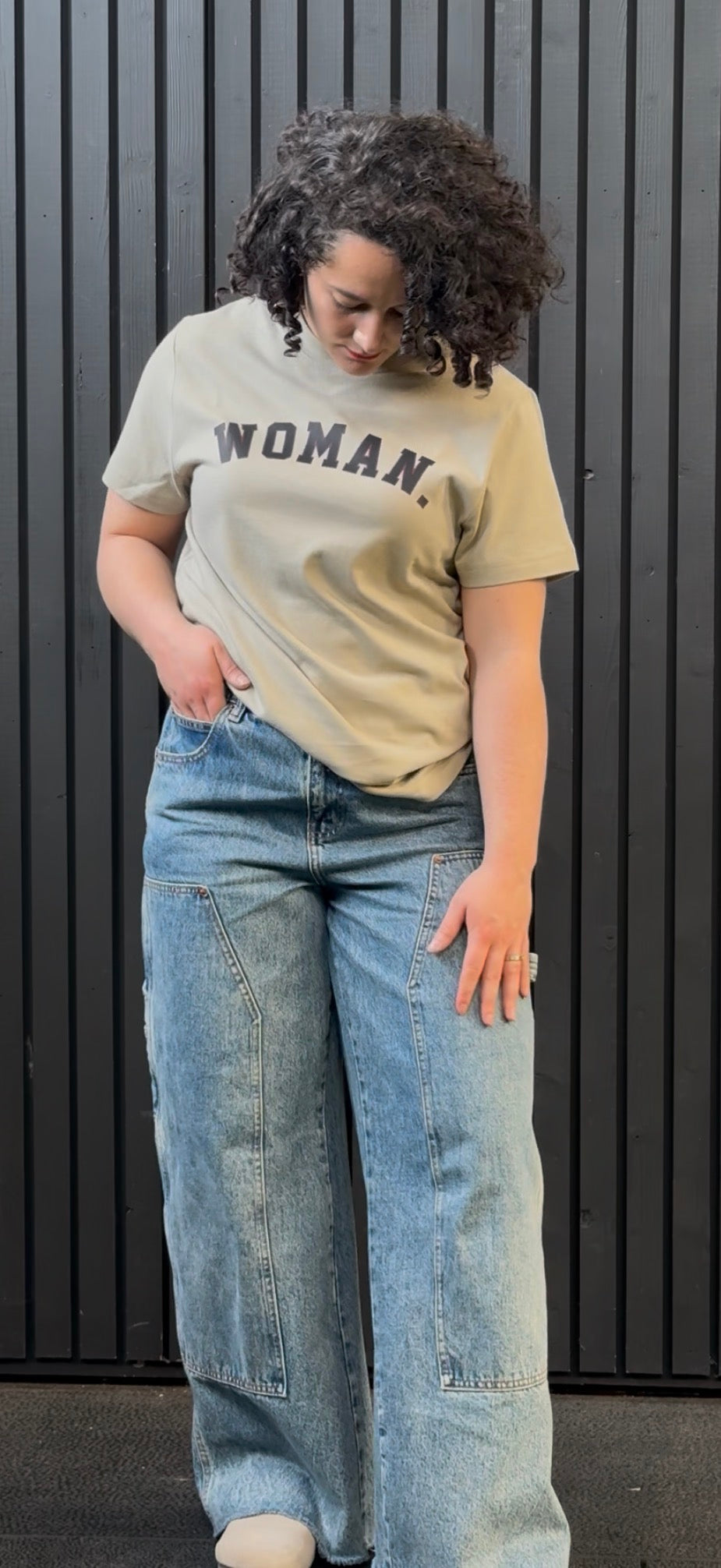 WOMAN. Oversized tee