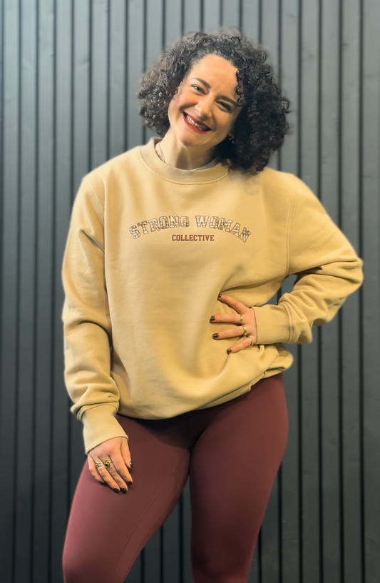 Nova check limited edition cosy pattern sweatshirt