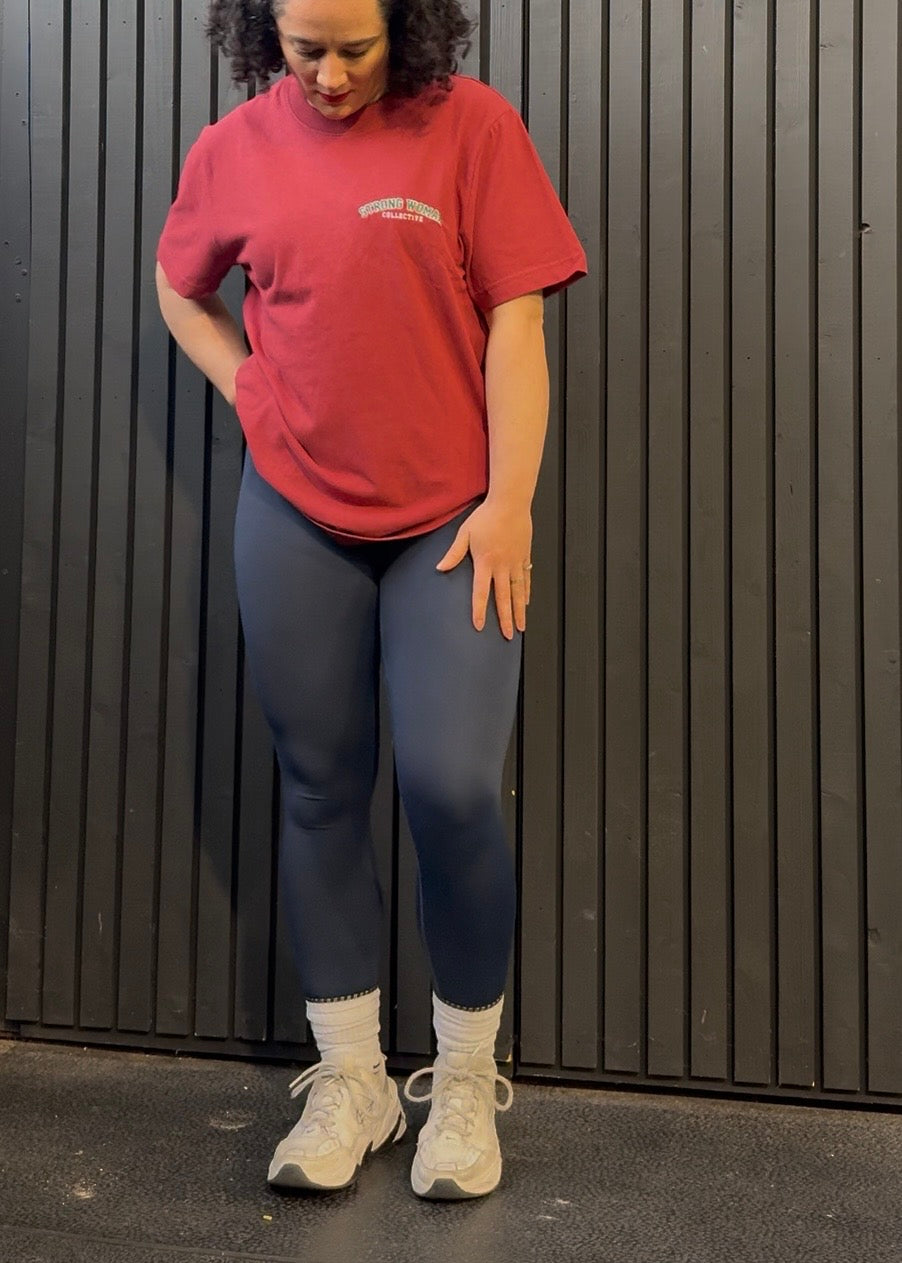 Red earth and green heavy classic T shirt