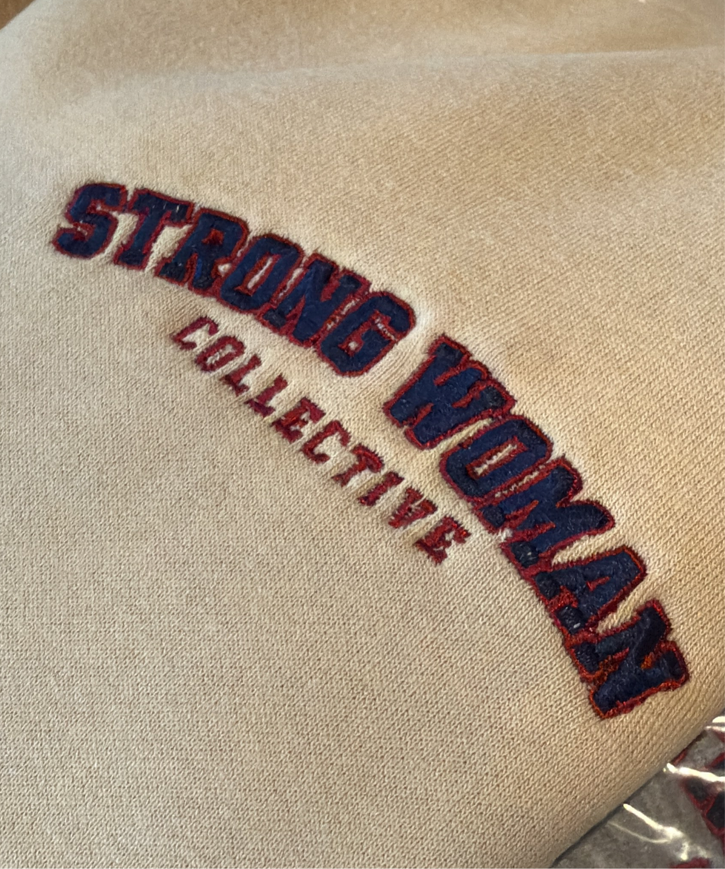 Classic sweatshirt embroided combos